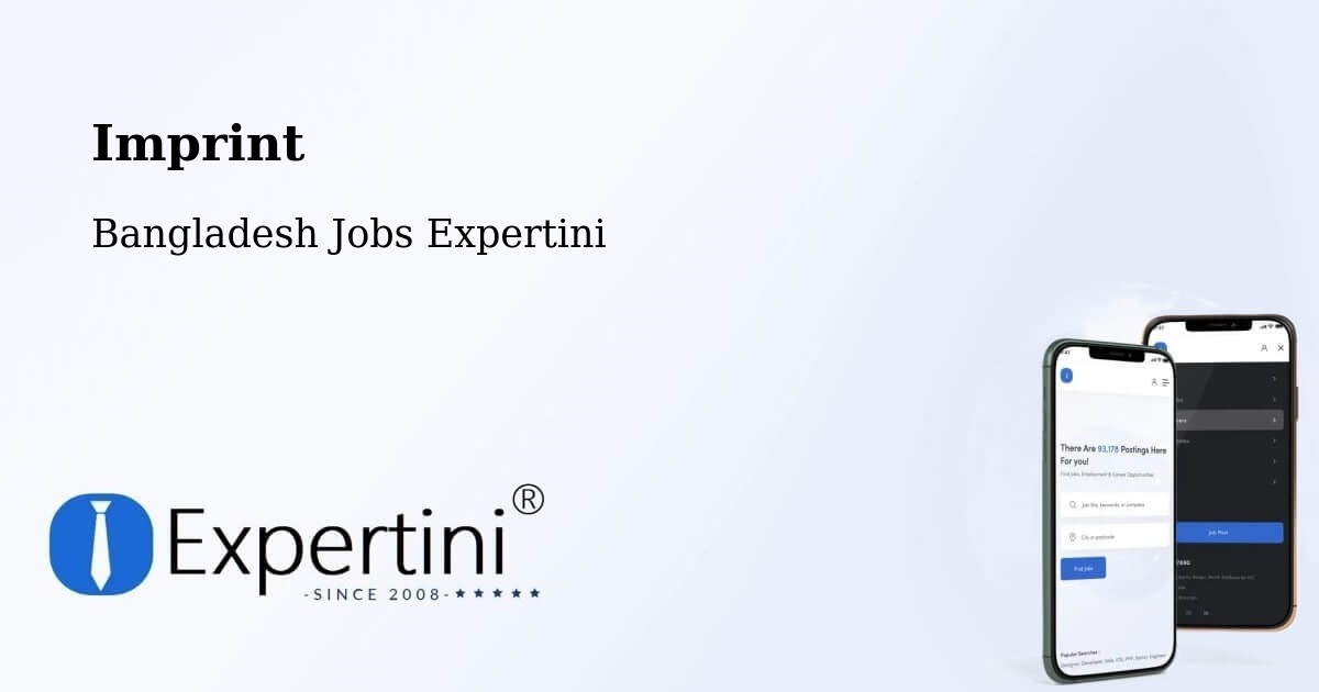 Imprint – Jhalokati - Bangladesh Jobs Expertini